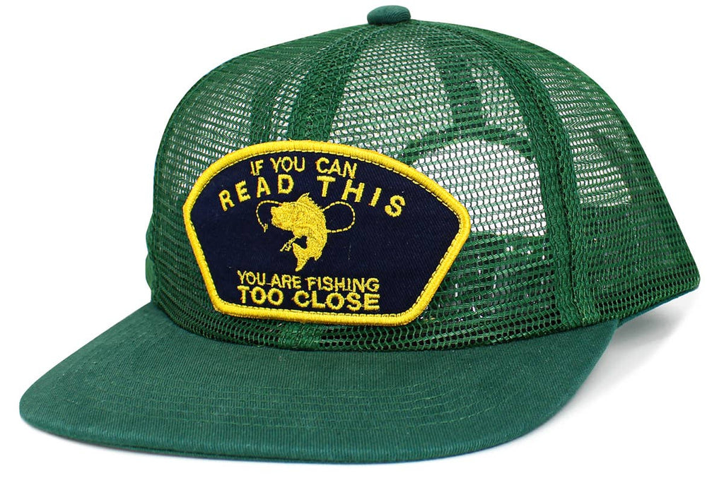 Fishing Mesh Vintage Ballcap: CAM