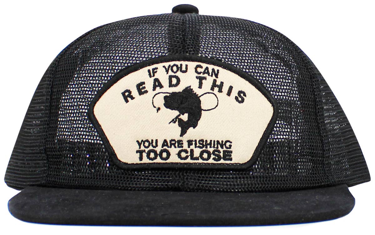 Fishing Mesh Vintage Ballcap: CAM