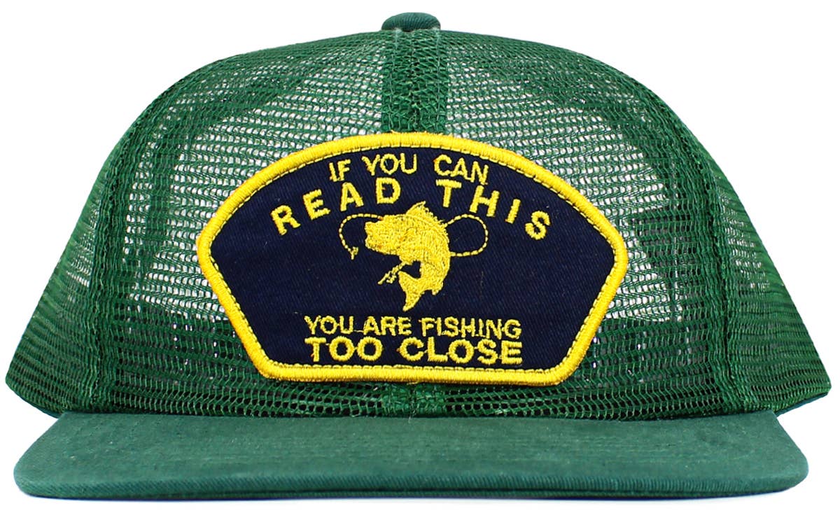 Fishing Mesh Vintage Ballcap: CAM