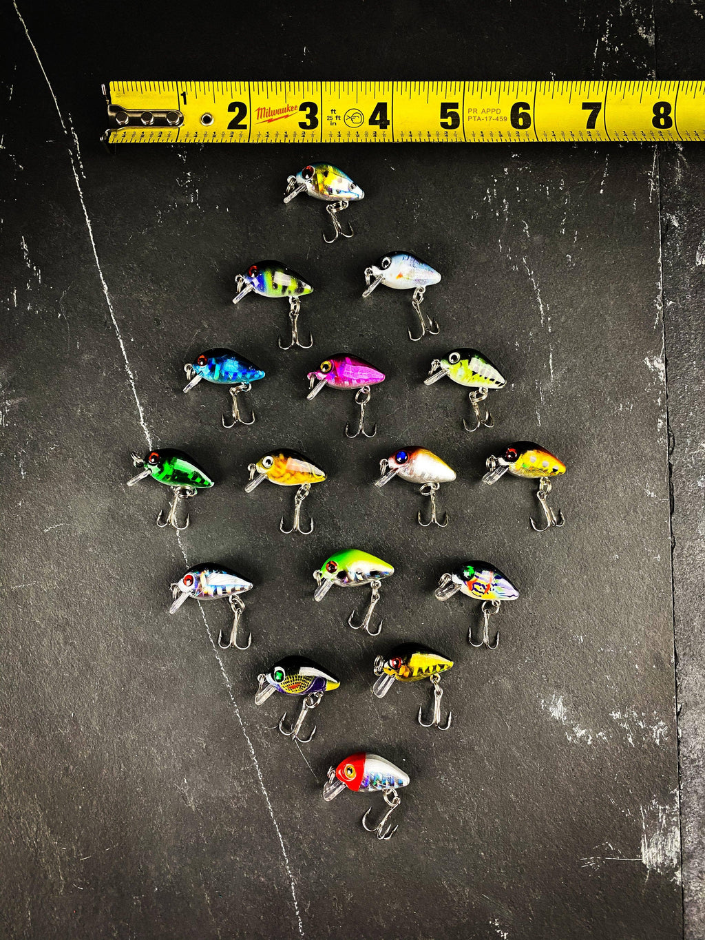Mini Hard Crankbait Sinking Minnow Set: 16