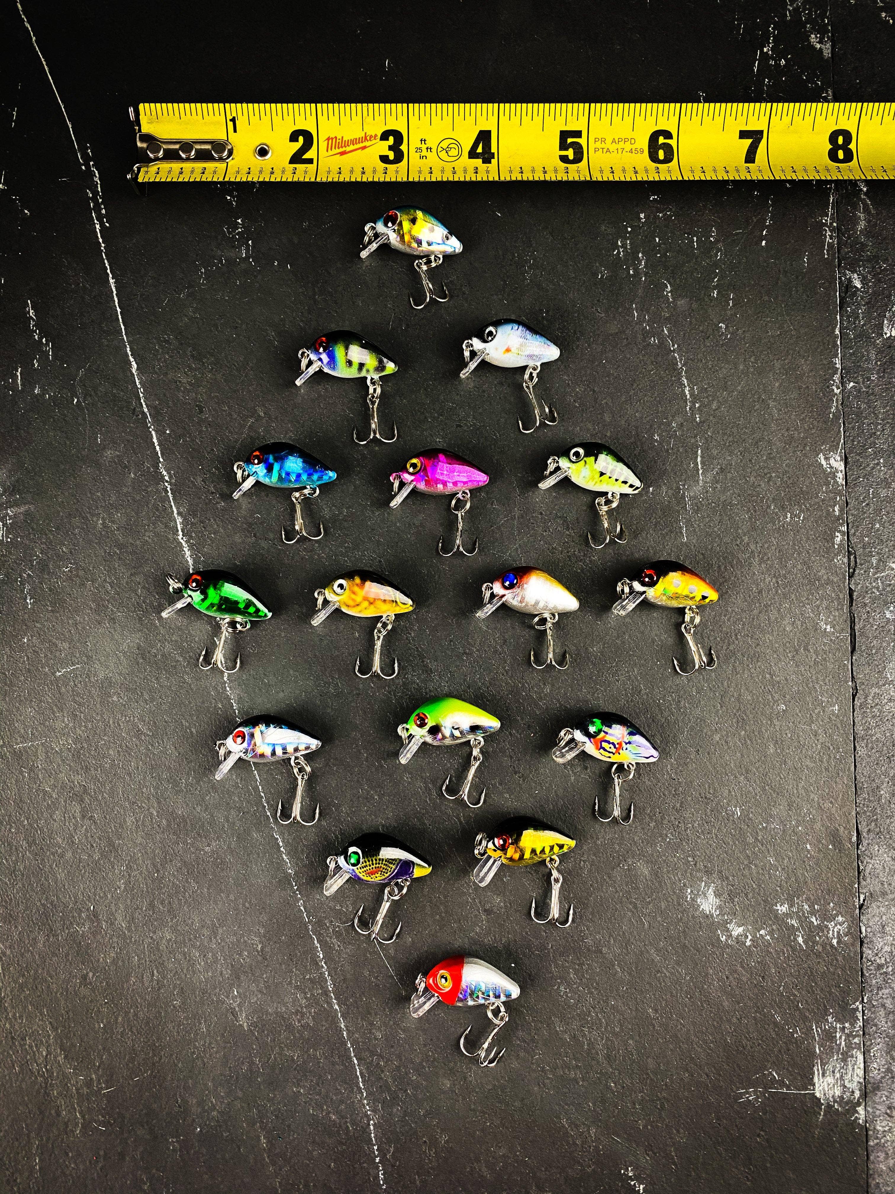 Mini Hard Crankbait Sinking Minnow Set: 16