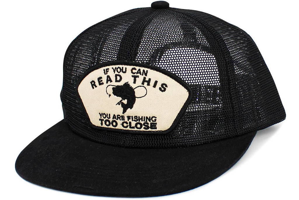 Fishing Mesh Vintage Ballcap: CAM