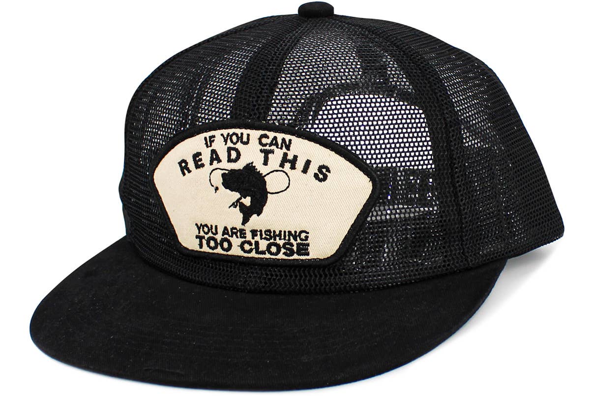 Fishing Mesh Vintage Ballcap: CAM
